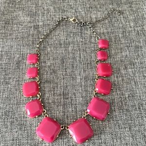 Pink beaded necklace